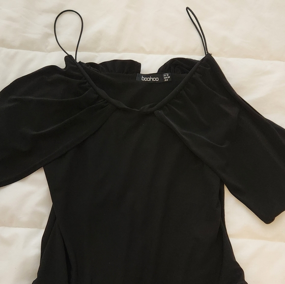 Boohoo off the shoulder bodysuit size US 6 - Picture 7 of 10
